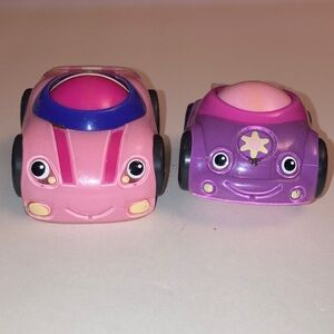 Fisher Price Mattel Rolling Cars toy set of 2